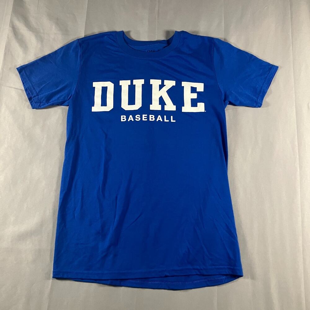 Duke Baseball T Shirt Men’s Small Blue NCAA‎ College Gildan Sports Tee
